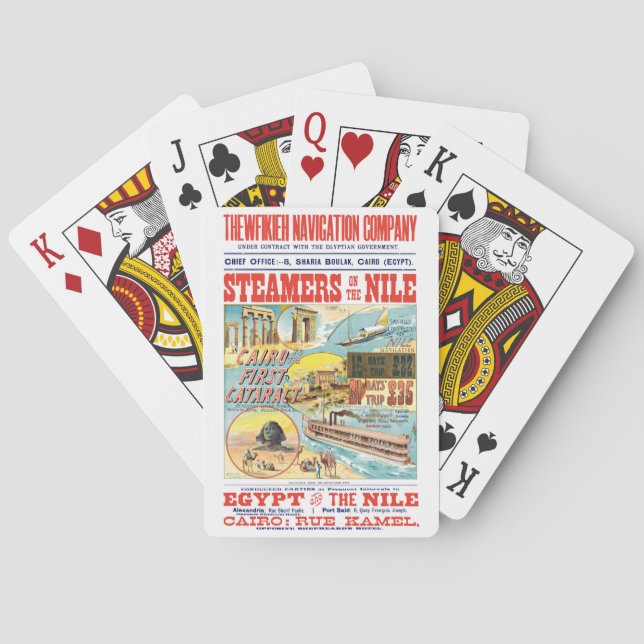 BARALHO BARCO A VAPOR VINTAGE NILO (Verso)