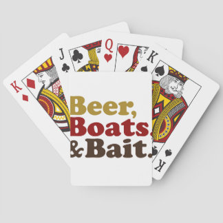 Baralho Barcos de Cerveja e Pesca com Isco