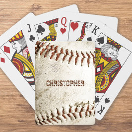 Baralho Baseball Antigo Personalizado