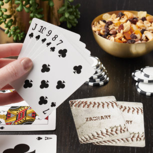Baralho Baseball Vintage Personalizado