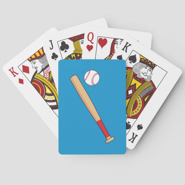 Baralho Bat Baseball com Ball (Verso)