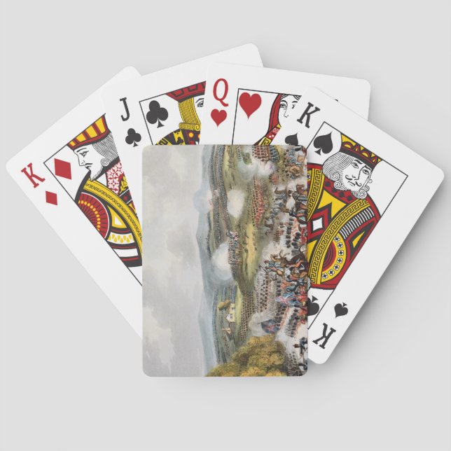 Baralho Batalha de sutiãs de Quatre, o 16 de junho de (Verso)