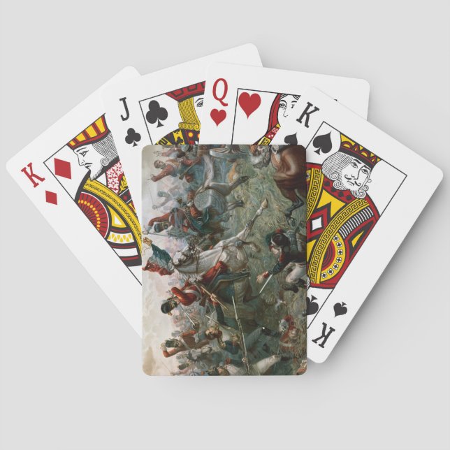 Baralho Batalha de Waterloo, o 18 de junho de 1815, 1898 (Verso)