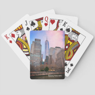 Baralho Bateria Park de Staten Island Ferry NYC Cartão pos