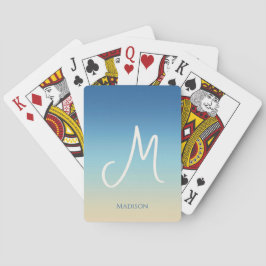 Baralho Beach Gradient Monogram 