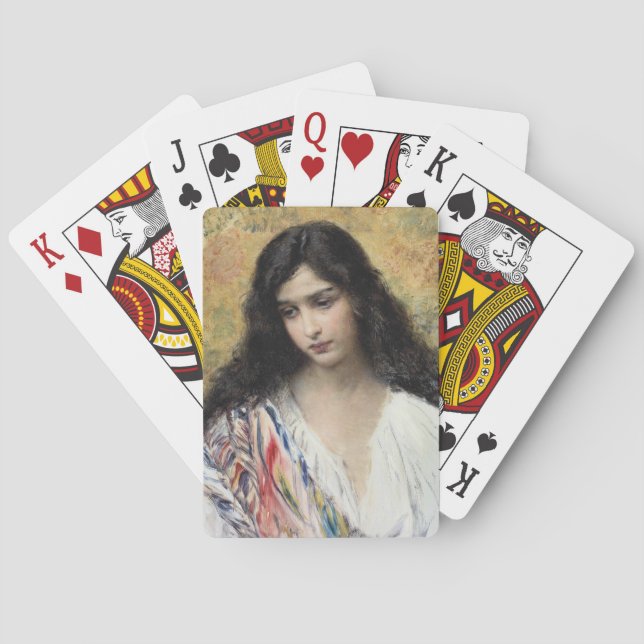 Baralho Beauty Russa (por Konstantin Makovsky) (Verso)