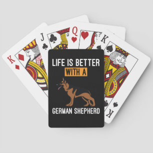Baralho Bekeeper Art Com Um German shepherd