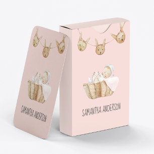 Baralho Beleza Moderna Pastel Pink Kid Name