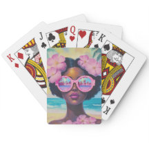 Beleza tropical em tons de rosa