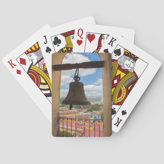 Baralho Bell em uma torre de igreja, Cuba (Verso)