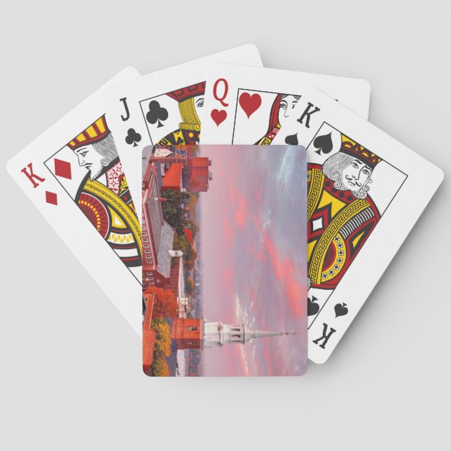 Baralho Belo Deck de Tocar Cartões (Verso)