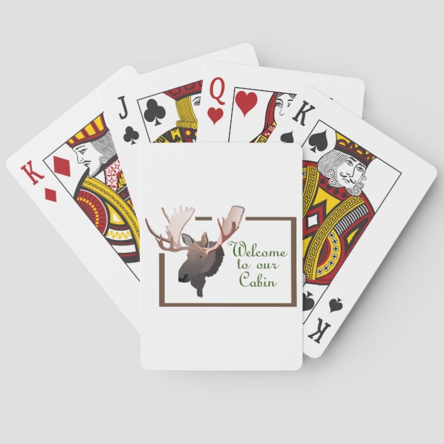 Baralho Bem-vindo ao nosso Cabine (Verso)