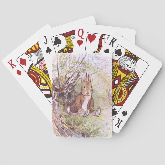 Baralho Benjamin Bunny (por Beatrix Potter) (Verso)