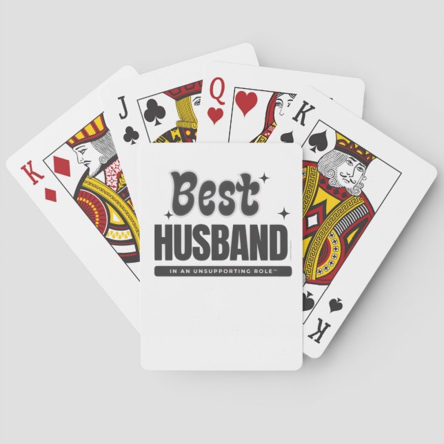 Baralho Best Husband In An Unsupporting Role- (Verso)