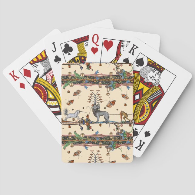 BARALHO BESTIÁRIO MÉDIO ESTRANHO,BEAST APOCALIÍPTICO,UNICO (Verso)