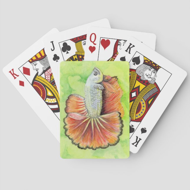 Baralho Betta Fish Play Cards (Verso)