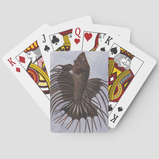 Baralho Betta Fish Play Cards (Verso)