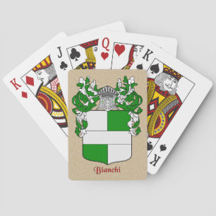 Baralho Bianchi Heraldic Shield em Pergaminho