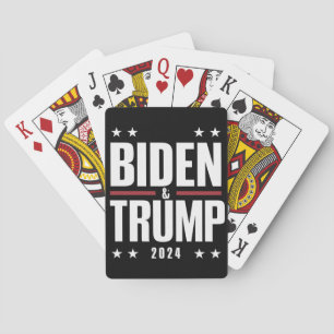 Baralho Biden Trump 2024 Funny Eletion VP Presidencial