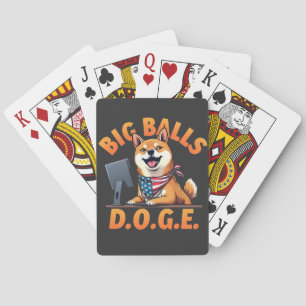 Baralho Big Balls Doge Department of the Efficiency do Gov