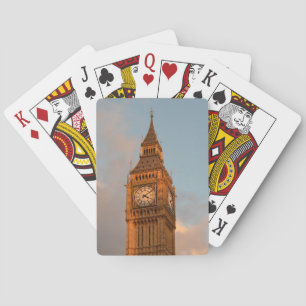 Baralho Big Ben em cartões de jogo de Londres