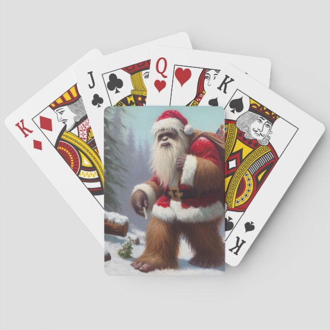 Baralho Bigfoot Santa Claus (Verso)