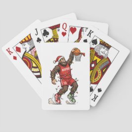Baralho Bigfoot Sasquatch Basquete Natal 2026 Feriado