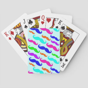 Baralho Bisturis colorido, neon, com cartas de jogar