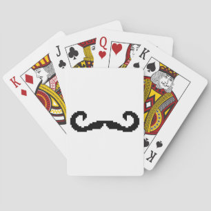 Baralho Bit Pixel Handle Mustache De Bit