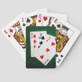 Baralho Blackjack 21 ponto - Nove, Nove, Três