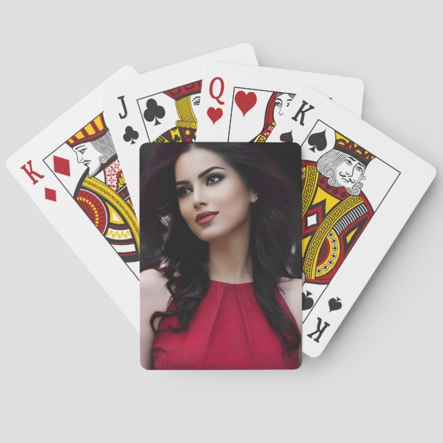 Baralho BlackWhiteRed playing cards (Verso)