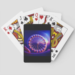 Baralho Blue Dandelion Fractal