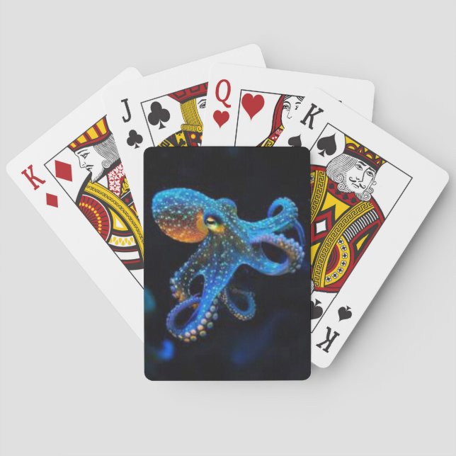 Baralho Blue Octopus (Verso)