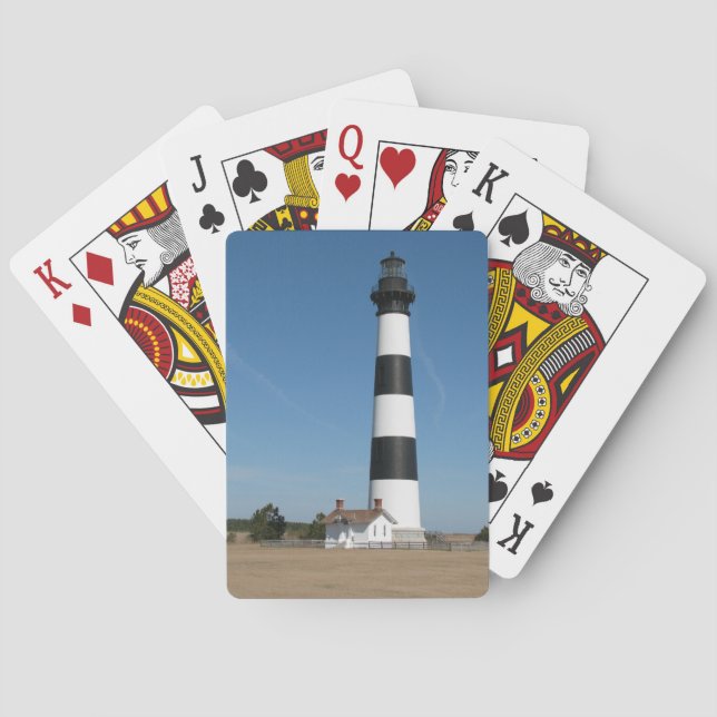 Baralho Bodie Island Lighthouse Outer Banks Cards NC (Verso)