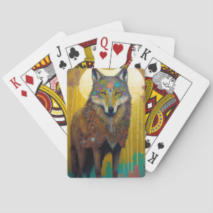 Baralho Boho Wolf Surreal Willife Art