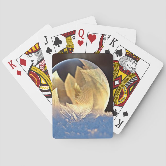 Baralho Bolha de sabão na neve (Verso)