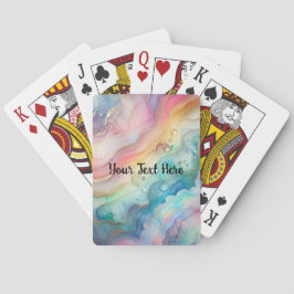 Baralho Bolhas de chuva e bolhas