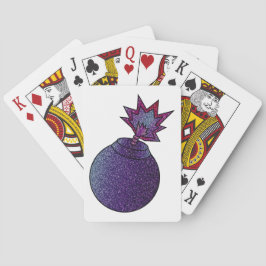 Baralho Bomba Glitter Galaxy