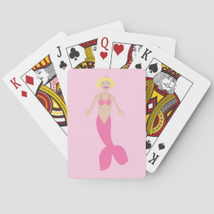Baralho Bonito fantasia rosa Sereia