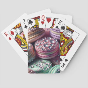 Baralho Bonito Macaron Bling Monograma