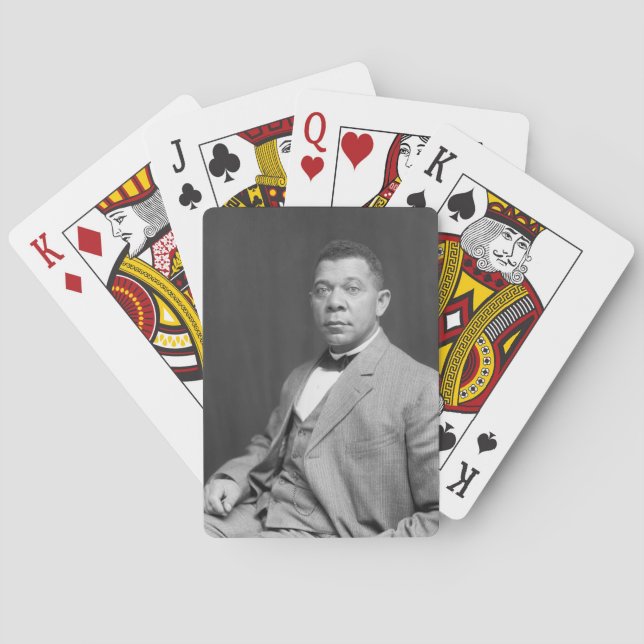Baralho Booker Taliaferro Washington: Educador Negro (Verso)