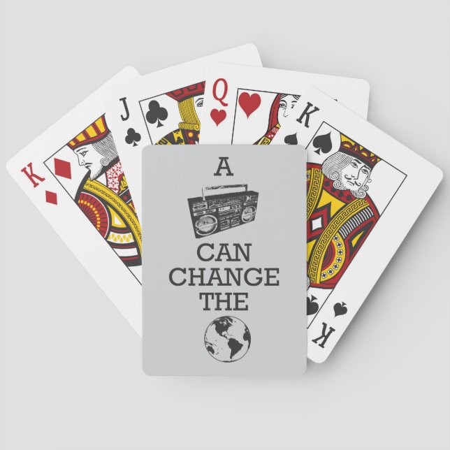 Baralho Boombox pode mudar o mundo (Verso)
