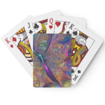 Borboleta Branca Fractal Aquarela