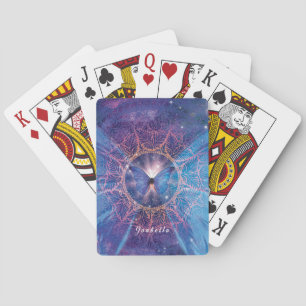 Baralho Borboleta Morpho / Galáxia Porta copos de papel Ma