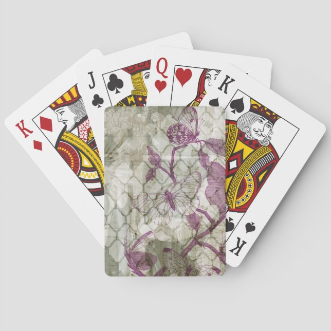 Baralho Borboletas árabes IV (Verso)