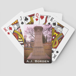 Baralho Borden Monument, Fall River, MÃES - A.J. Borden