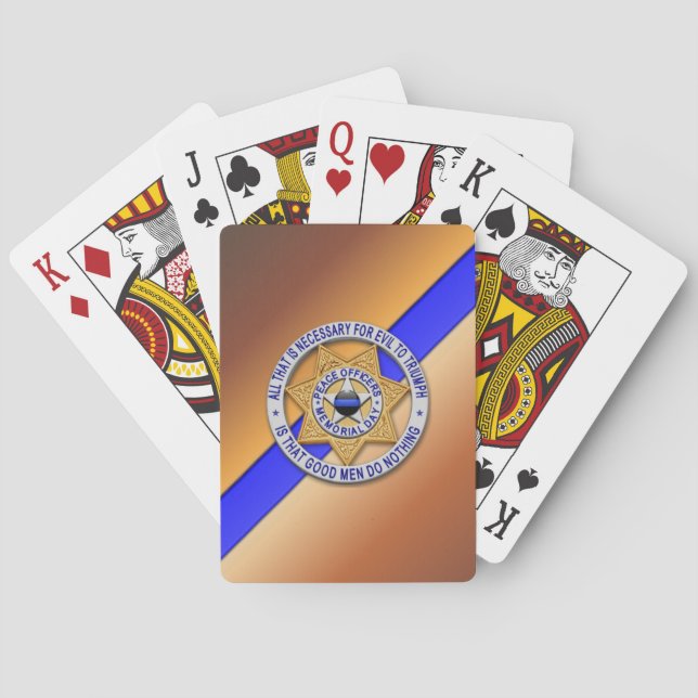 Baralho Botões de Linha Azul Fino (Verso)