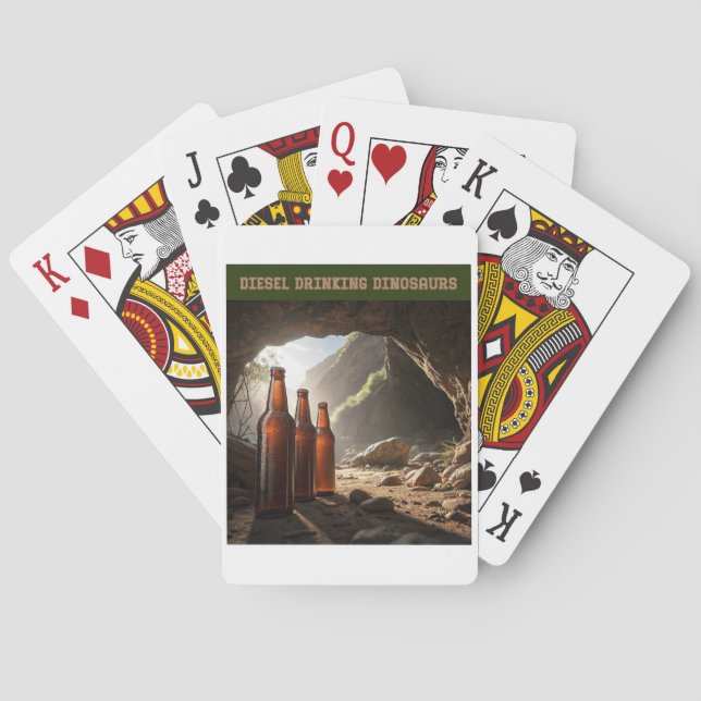 Baralho Bottles Beside A Cave (Verso)