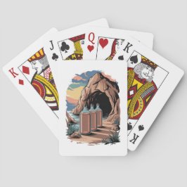 Baralho Bottles Near A Cave Entrance 