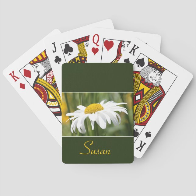 Baralho Branco e verde (Verso)